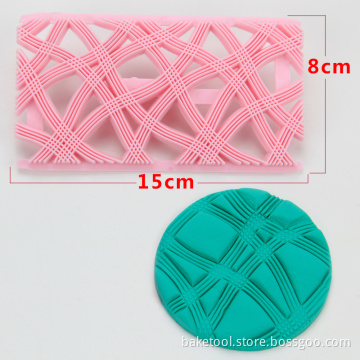 New hot sell lace fondant embosser cake stamp pastry tool baking tool